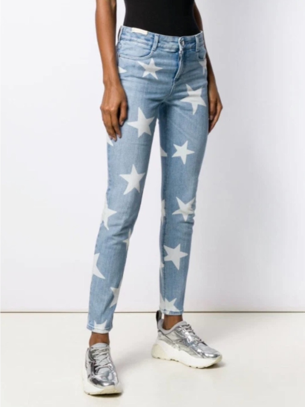 Stella McCartney blue star print jeans | Size 26 - Picture 3 of 12